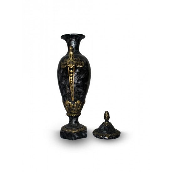 Designer Black Vase