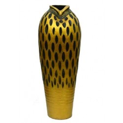 Long Spotted Single Golden Vase