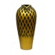 Spotted Single Golden Vase - Medium