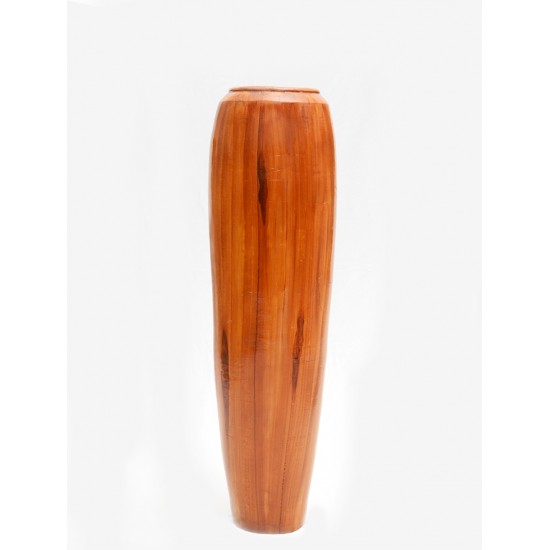 Wooden Structured Plain Vase