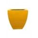 Yellow Square Shape Plant Pot