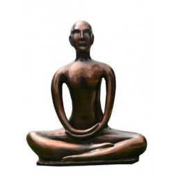 Yoga Statue In Meditating Position