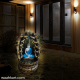 Attractive Blue Buddha Statue With Waterfall And LED Light