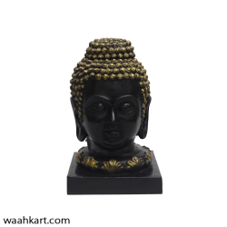 Golden And Black Buddha Showpiece
