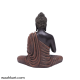 Spiritual Gautam Buddha Sitting Statue - Black And Brown Shade