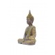 Sitting Buddha Idol -Stone Pink Shade