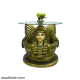 Egyptian Lady Face Table ( without glass)