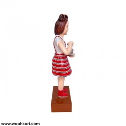 Tea Girl Statue