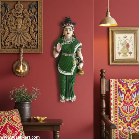 Chhattisgarh Mahatari Mural Wall Hanging