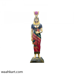 Fiber Egyptian Modern Lady Colorful Guard