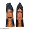 Dark Blue Gujarati Couples Face Wall Hanging