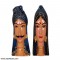 Dark Blue Gujarati Couple Face Wall Hanging