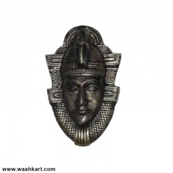 Egyptian Face Light Metallic Wall Hanging