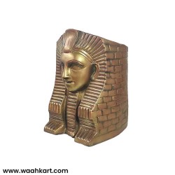 Egyptian Pharao Face Plant Pot