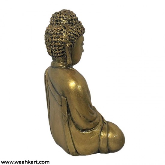 Golden Shade Gautam Buddha Showpiece Mini