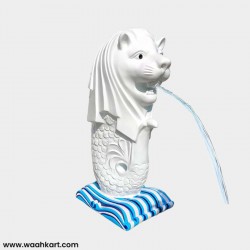 The Merlion Singapore Fountain