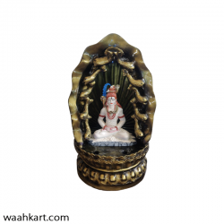 Attractive Shiv Ji Statue With Waterfall And Led Light