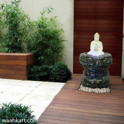 Unique Stone Look Fountain With Gautam Buddha