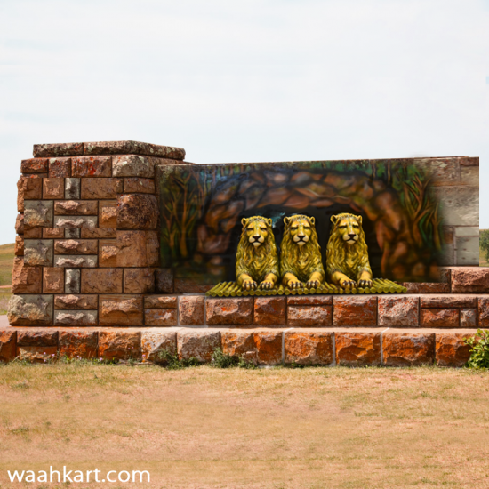 Lion Wall Mural 