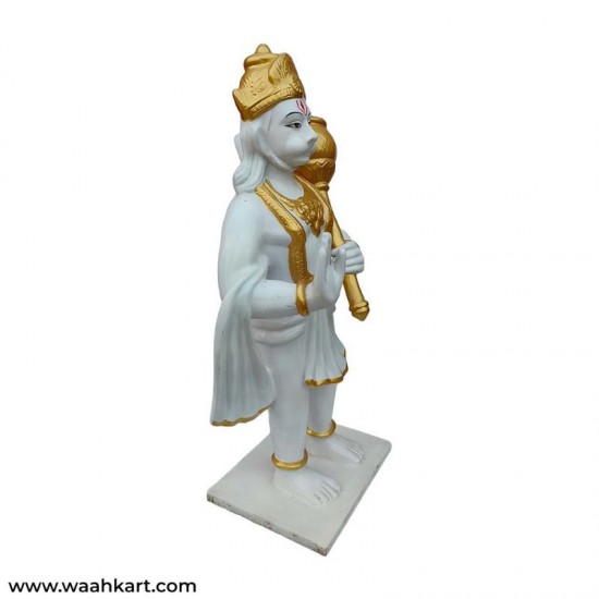 Fiber Lord Hanuman Standing Statue