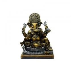 FRP Lord Ganesha In Metallic Color