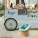 Ice Cream Cone Shape Chair - In Green