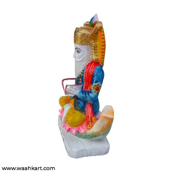 Lord Jhulelal Resin Figurine