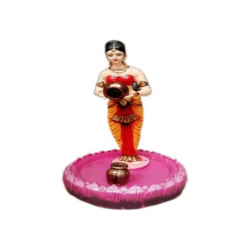 Traditional Lady Holding Pot- Fountain