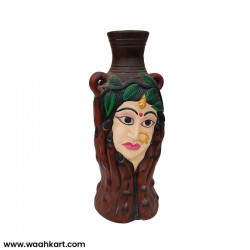 Tree Shaped Vase with Lady Face