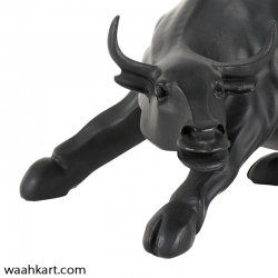 Charging Bull (Stock Market Rising Upmarket Trend)
