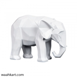 Abstract Art White Elephant