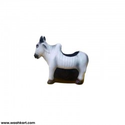 Milky White Cow Shaped Planter