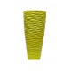FRP Green Cone Shaped Vase