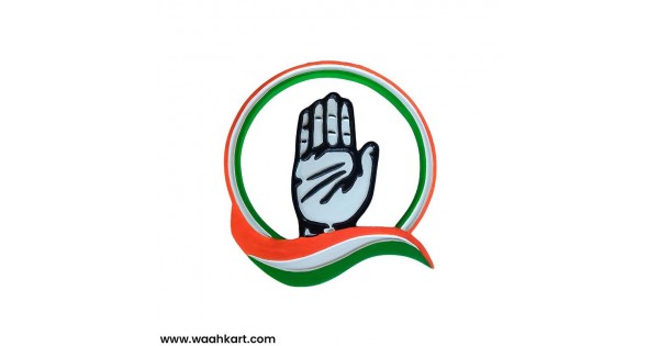 White and black hand logo illustration, Gujarat Karnataka Chief Minister  Indian National Congress Bharatiya Janata Party, youth transparent  background PNG clipart | HiClipart