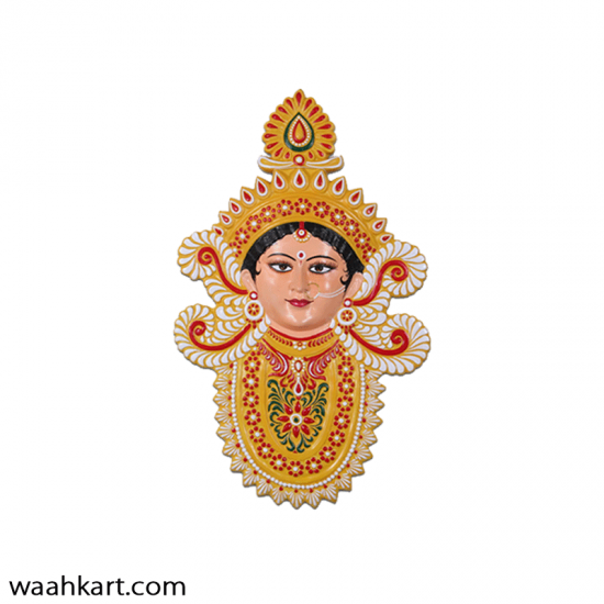 Traditional Goddess Durga-A Beautiful Wall Hanging
