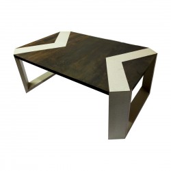 Centre table with stripes