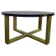 Round wooden center table